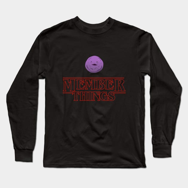 Member Things Long Sleeve T-Shirt by Theo_P